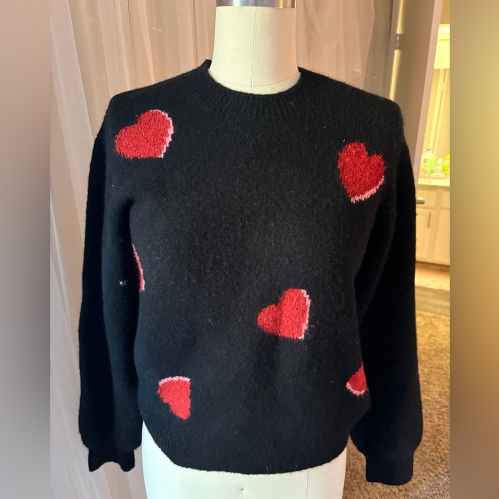 Kate Spade Wool Heart Sweater